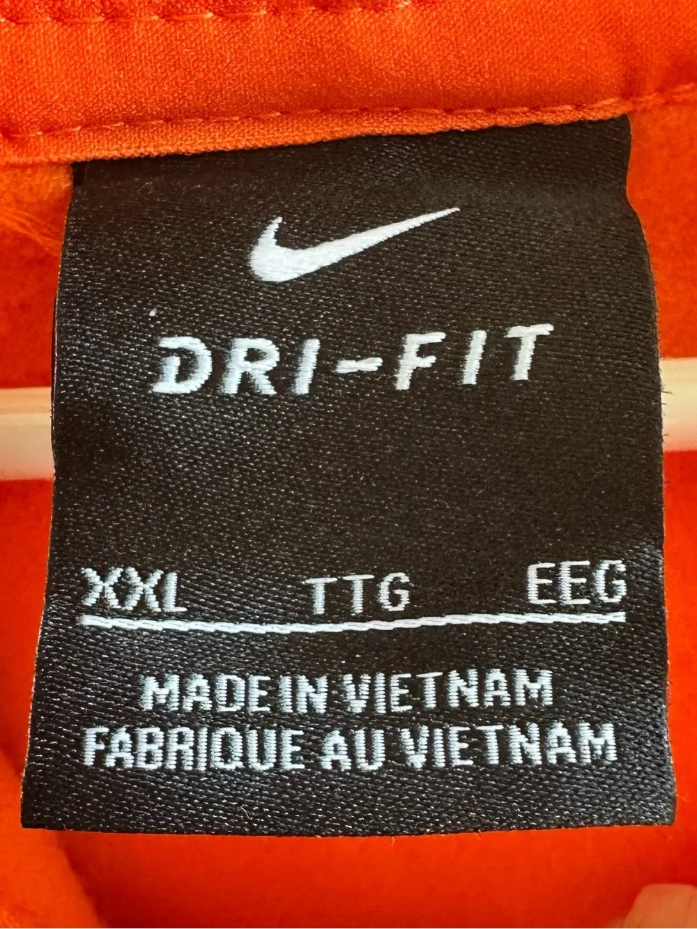 NWOT Nike Dri-FIT Orange Pullover Hoodie